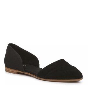 TOMS Women's Jutti Flats - Black	8